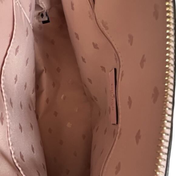 Kate Spade Payton Medium Dome Satchel Top Handle Zip Closure Light Crepe Pink - Picture 10 of 14